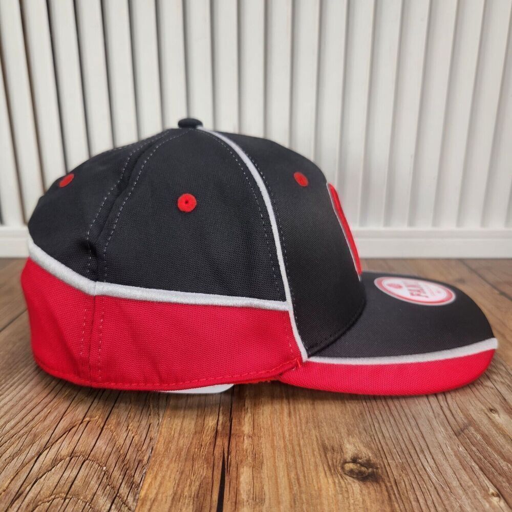 Ohio State University Buckeyes Fan1 Size M/L Hat Cap Black Red Baseball College - Picture 4 of 13